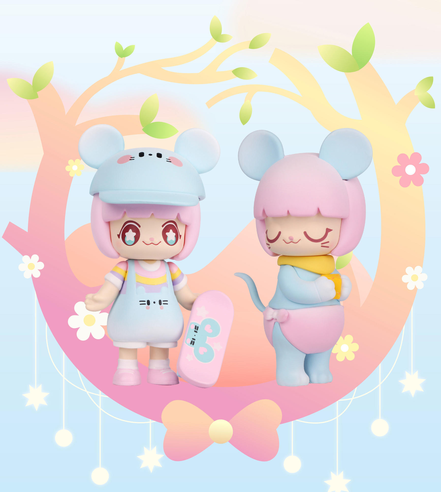 kimmymiki鼠年限定吊卡驾到新年好运专鼠于你