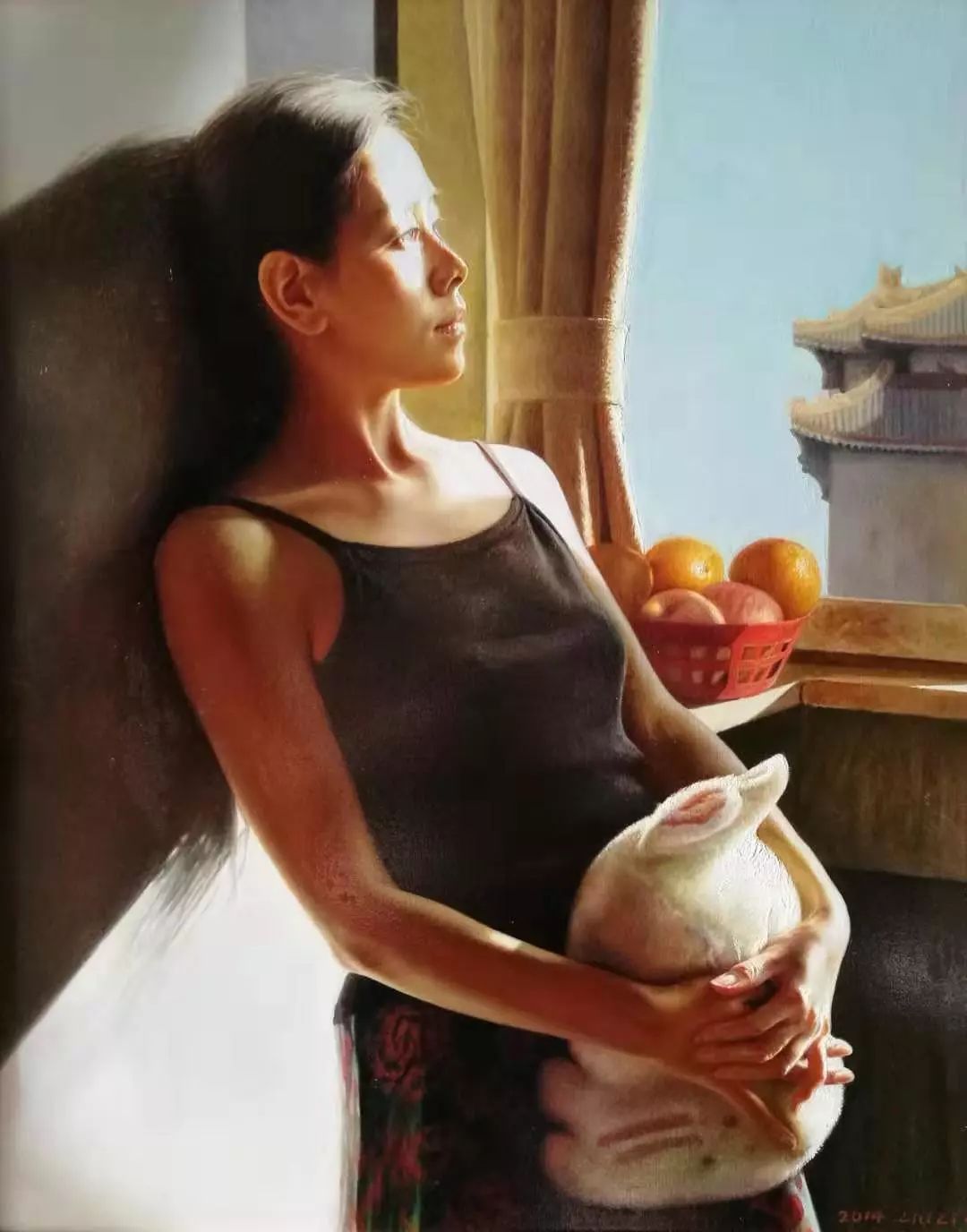 具象西南油画展艺术家丨刘利让生命尽染芳华