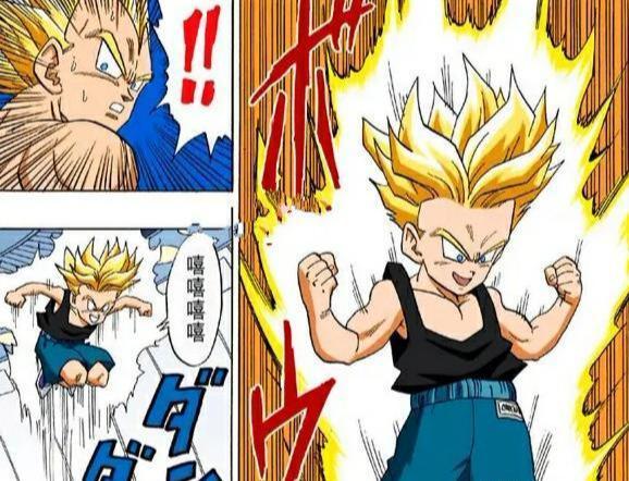 龙珠布罗利的儿子出生打破孙悟天的记录出生就变超级赛亚人