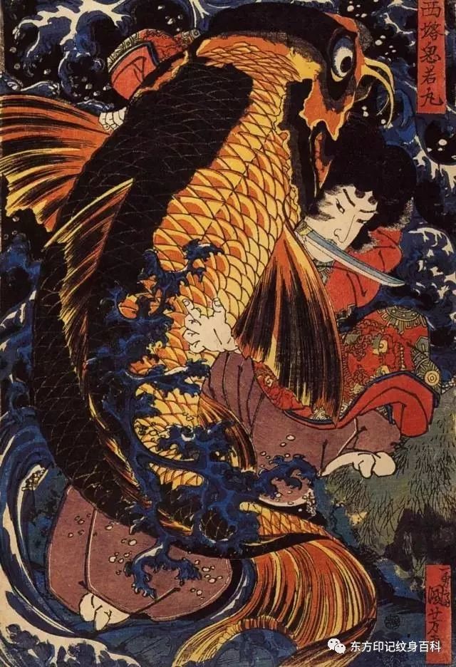 浮世绘的制作工艺歌川国芳三