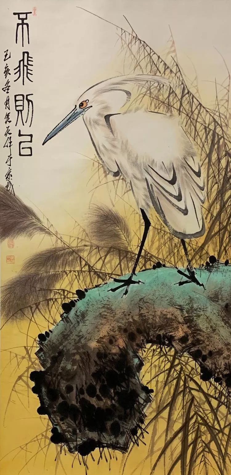 娄门四杰绘画精品亮相全国政协礼堂