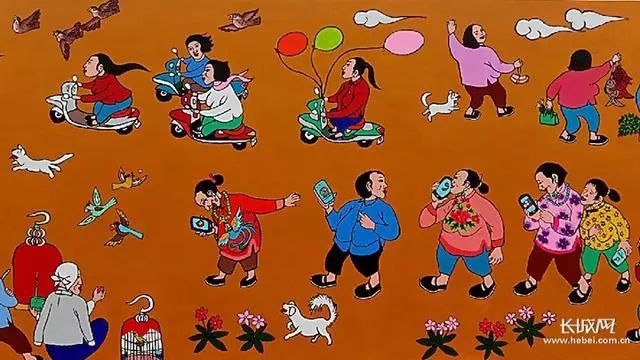 【头条报道】河北辛集农民画:绘出美好新生活