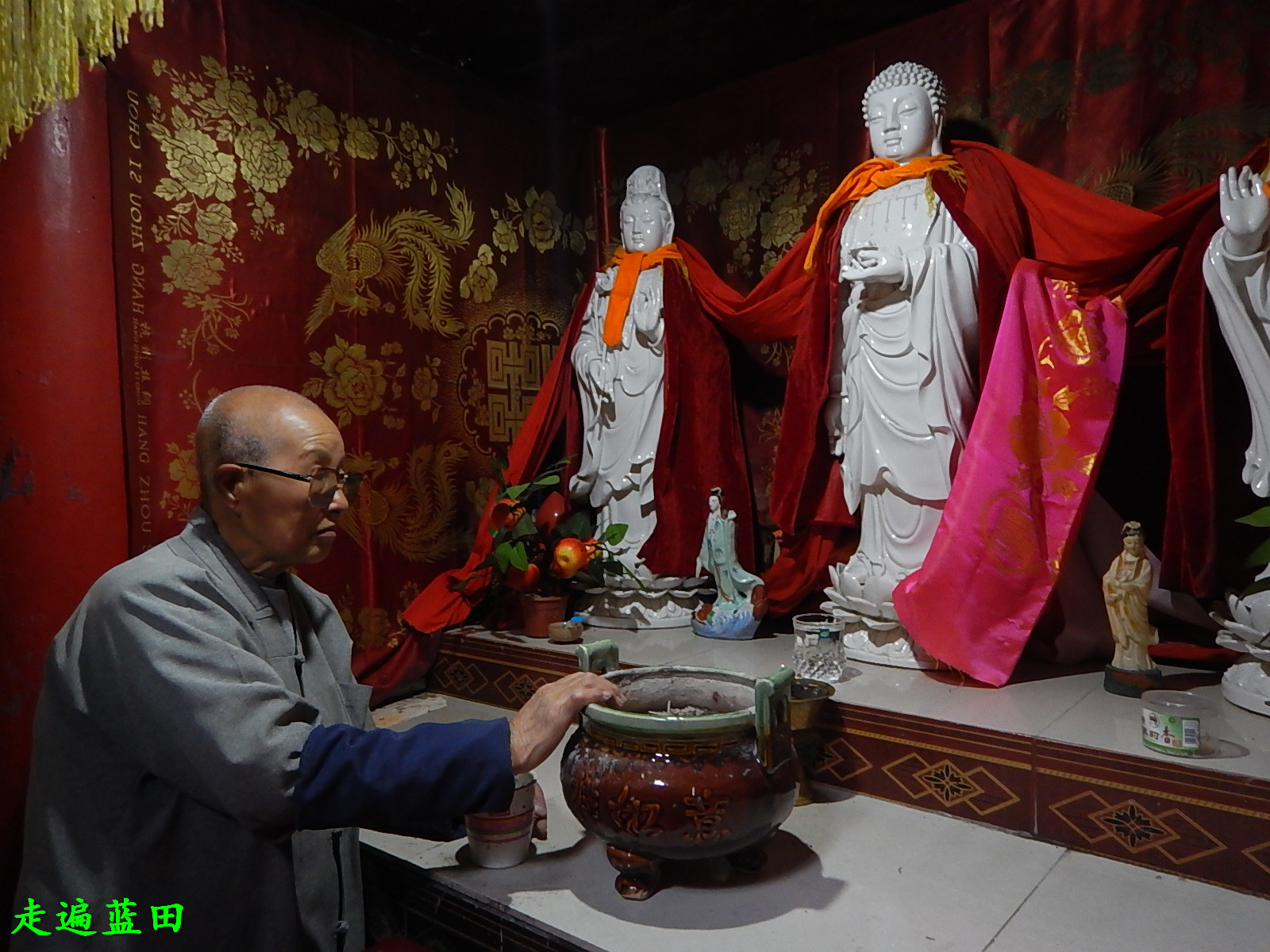 走遍蓝田2018汤峪镇佛山寺穿越旅行