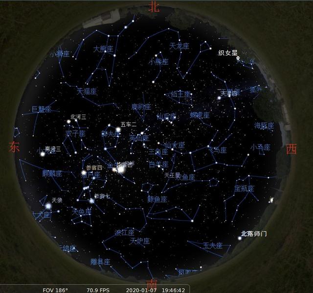 冬季星空的多种打开方式