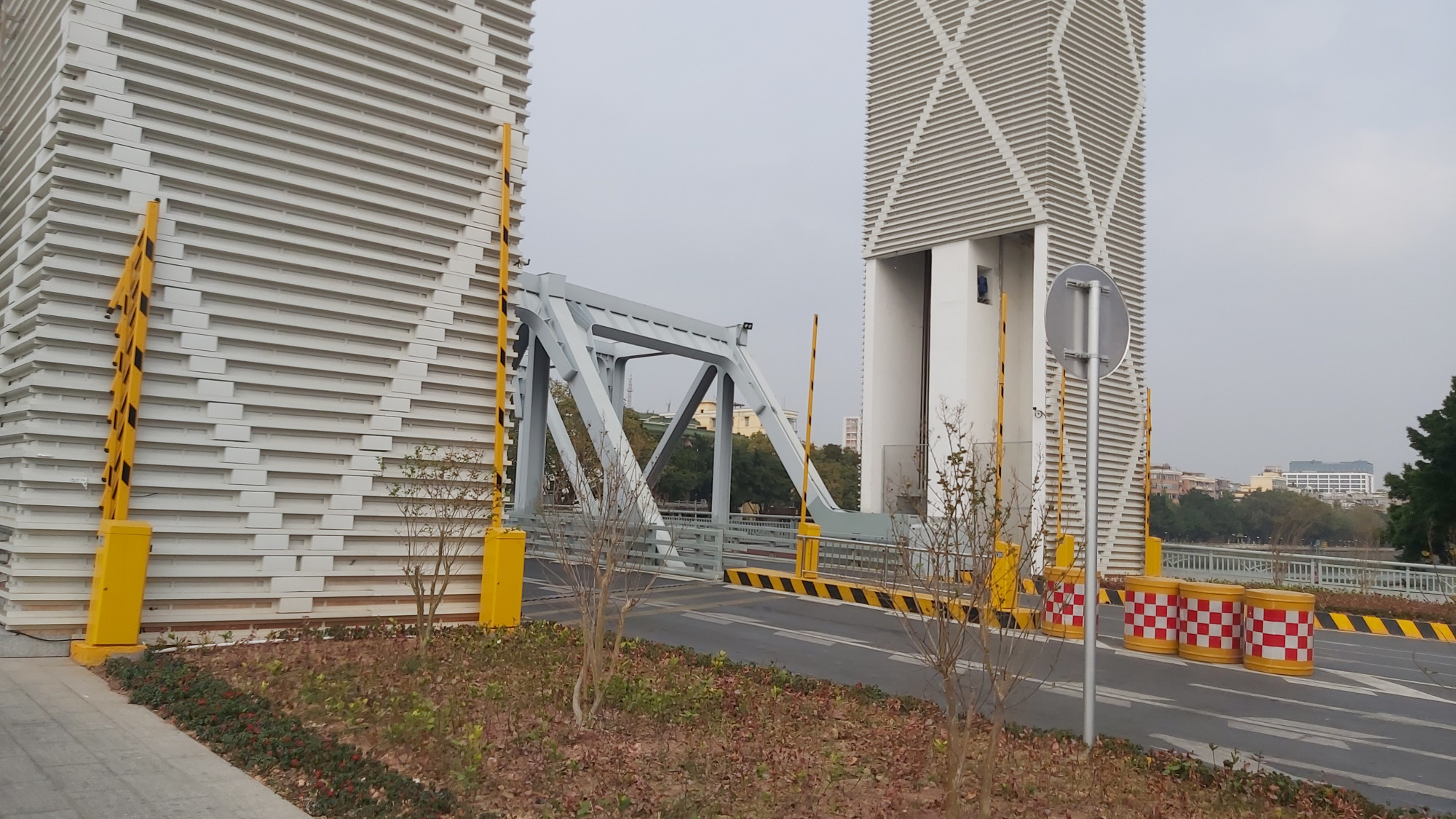 原创发现广州番禺一座漂亮的桥,广州光明大桥,位于市桥水道