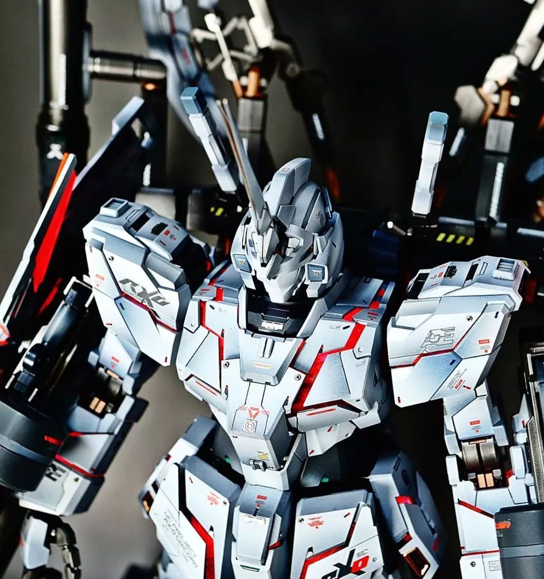 模块混搭阴影涂装这只pg独角兽有不一样的全装风味