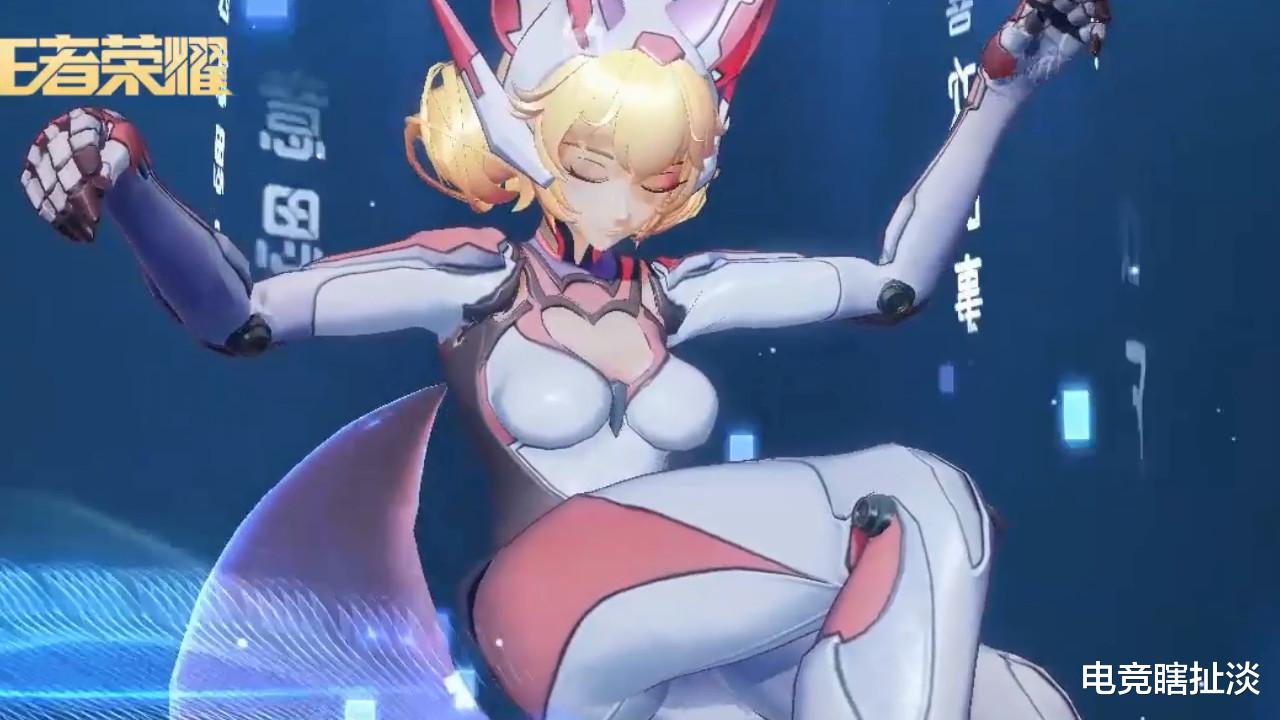 推迟一年妲己机甲皮肤终于上线,23号留710给她,看到脸玩家直呼受不了