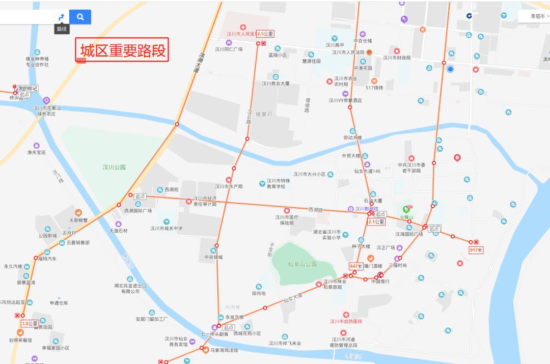 汉川g348国道线路图图片