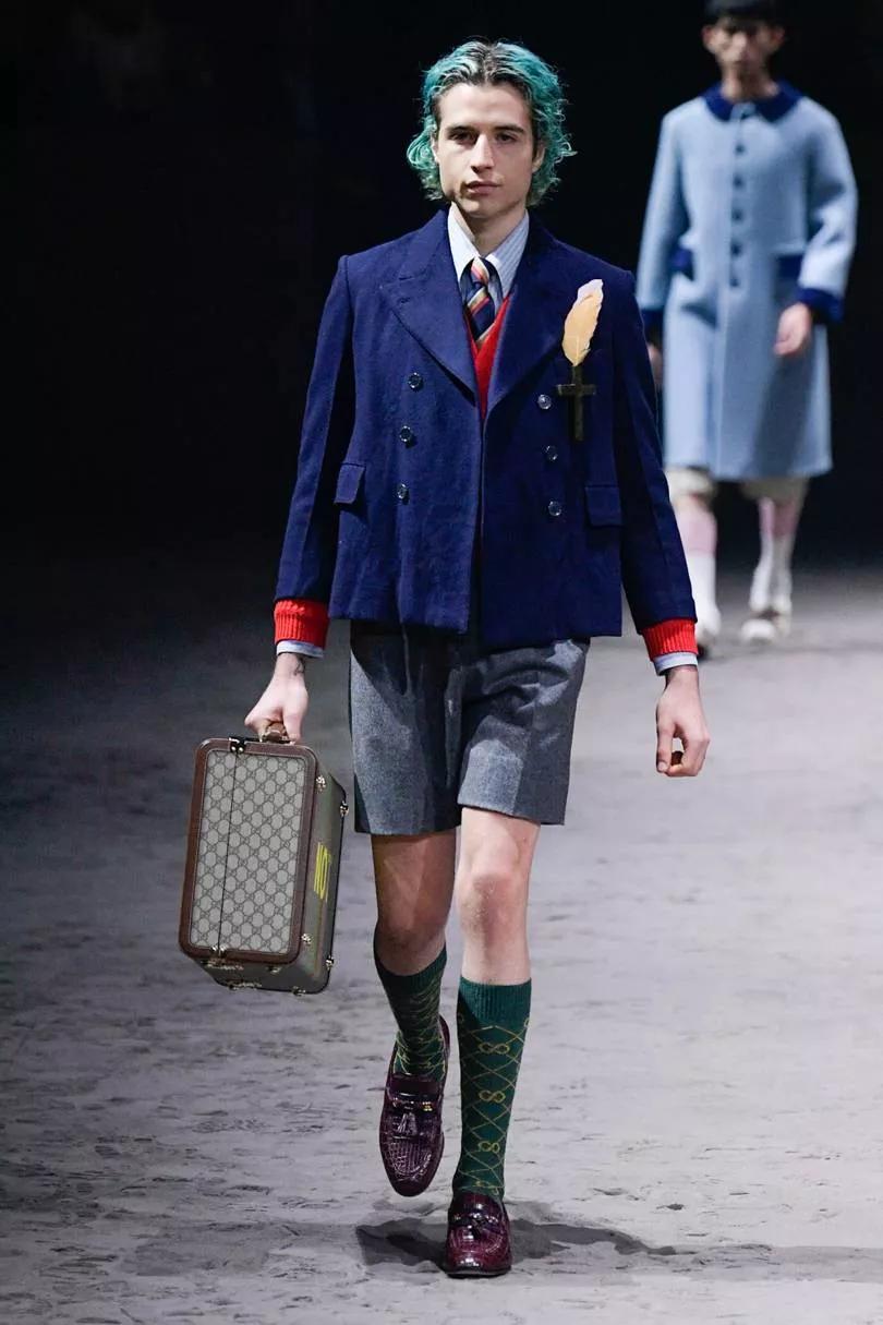 gucci2020秋冬男装秀