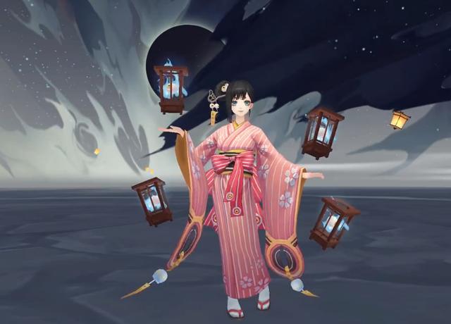 阴阳师百目鬼新皮肤建模及特效详解顶级质量浴衣皮肤美女是谁啊