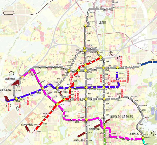 长春轨道交通7号线将于5月1日开工建设
