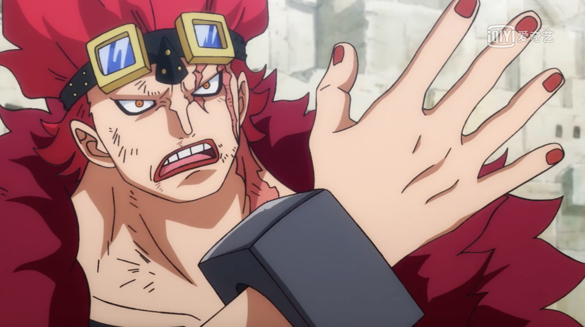 海贼王919集路飞跟基德大闹监狱还联手击败副看守长