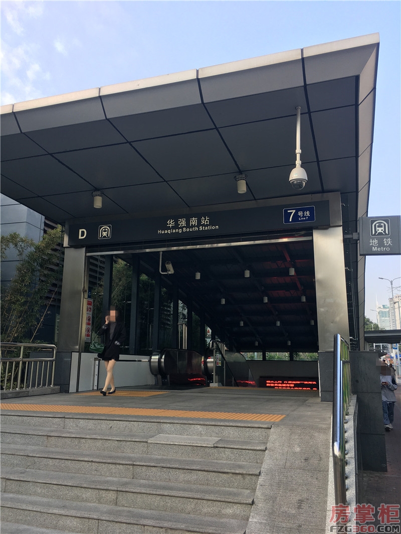 华强南地铁站教育福田村城市更新项目处于南华实验学校的学区内,据说