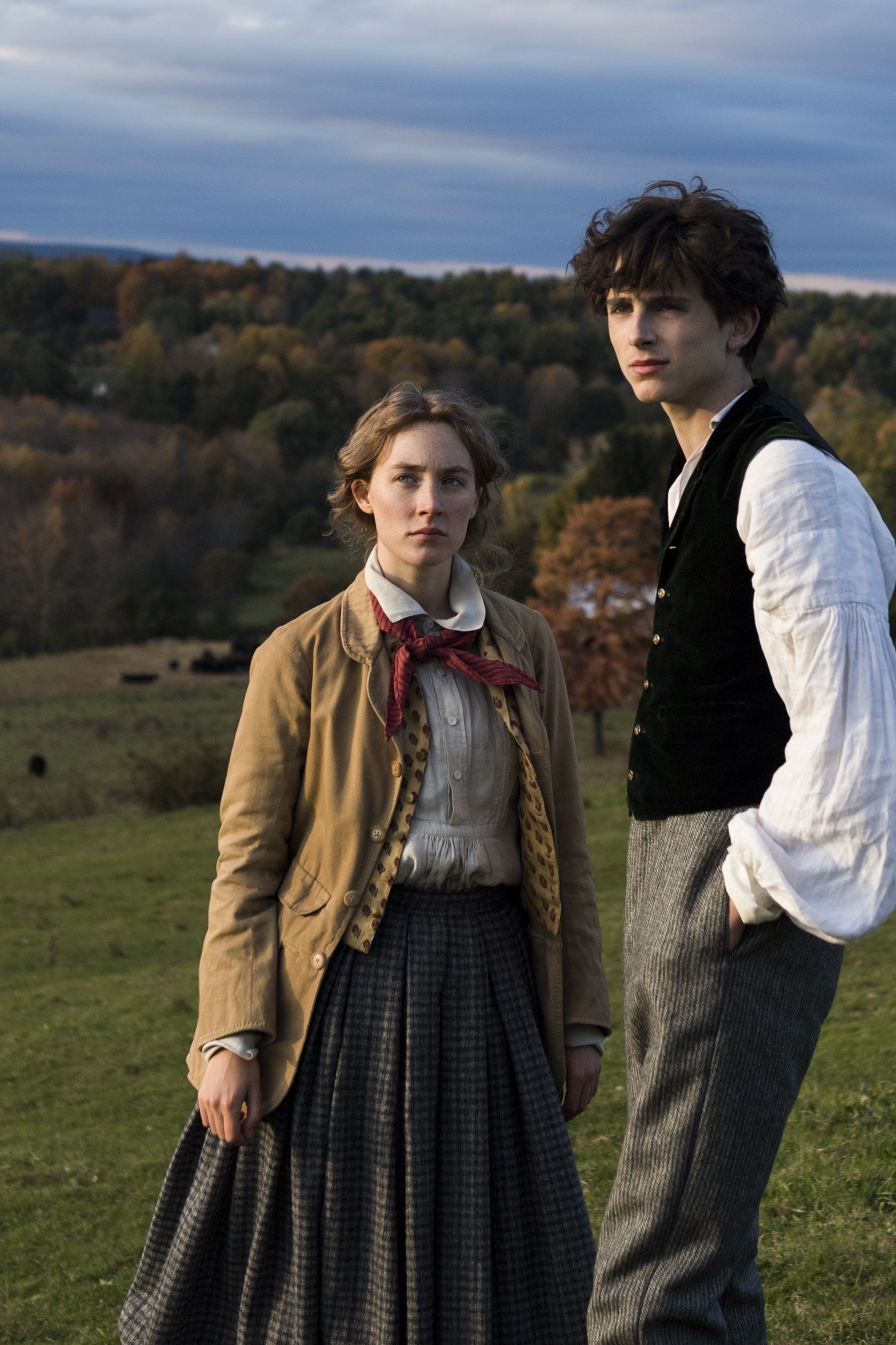 《小妇人》情人节惊喜来袭?四姐妹剧中与首映礼上服装有何差异?_meg