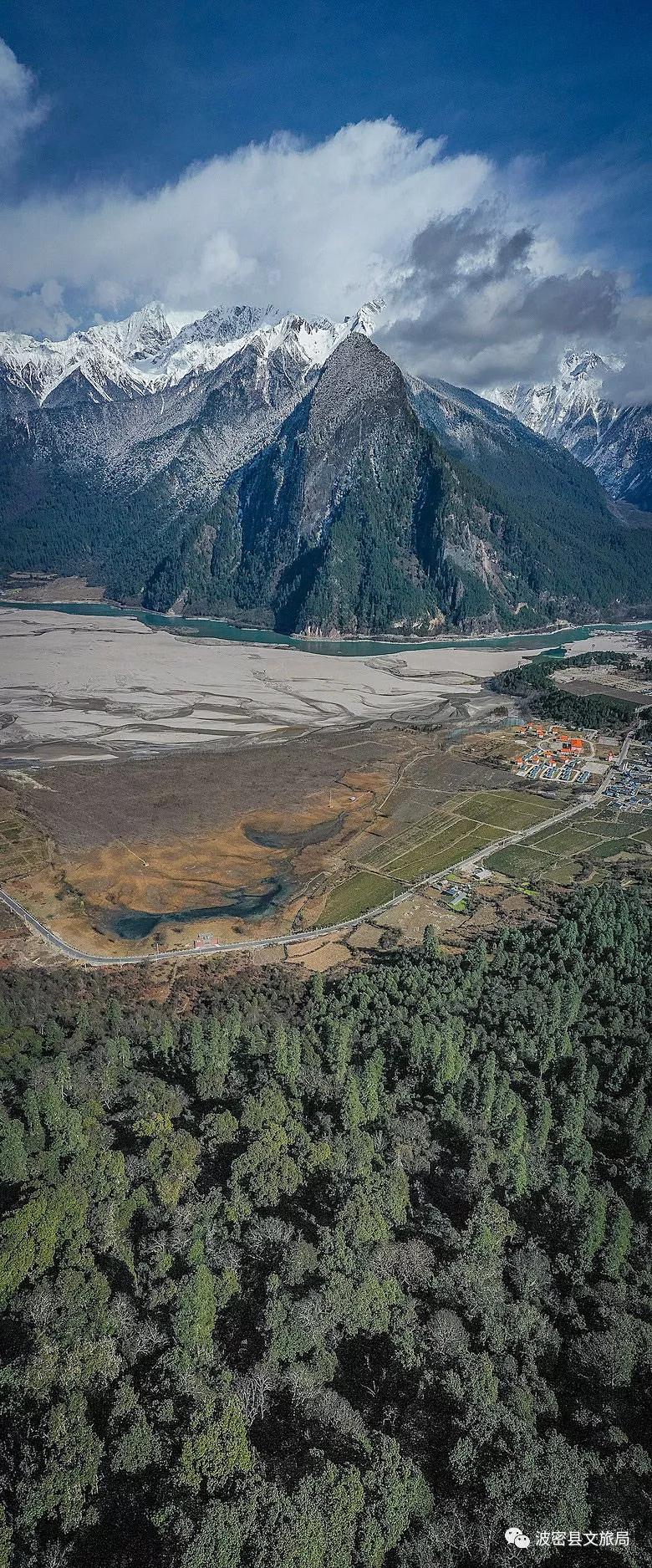 波密一年最后一波雪景,惊艳春节!_易贡