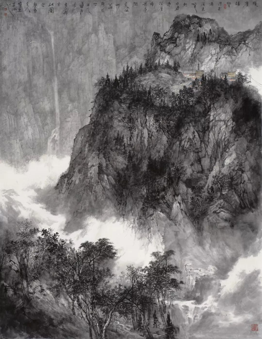 原创艺术中国金鼠迎春周宝全绘画作品欣赏