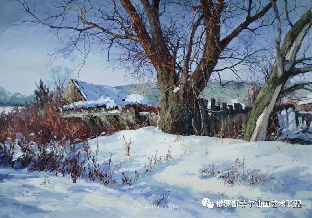 哈萨克斯坦画家穆辛伊里克拉希多维奇风景油画作品赏析