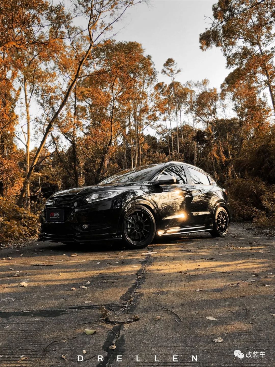 飞度plus改装绞牙黑武士suv也玩出钢炮范