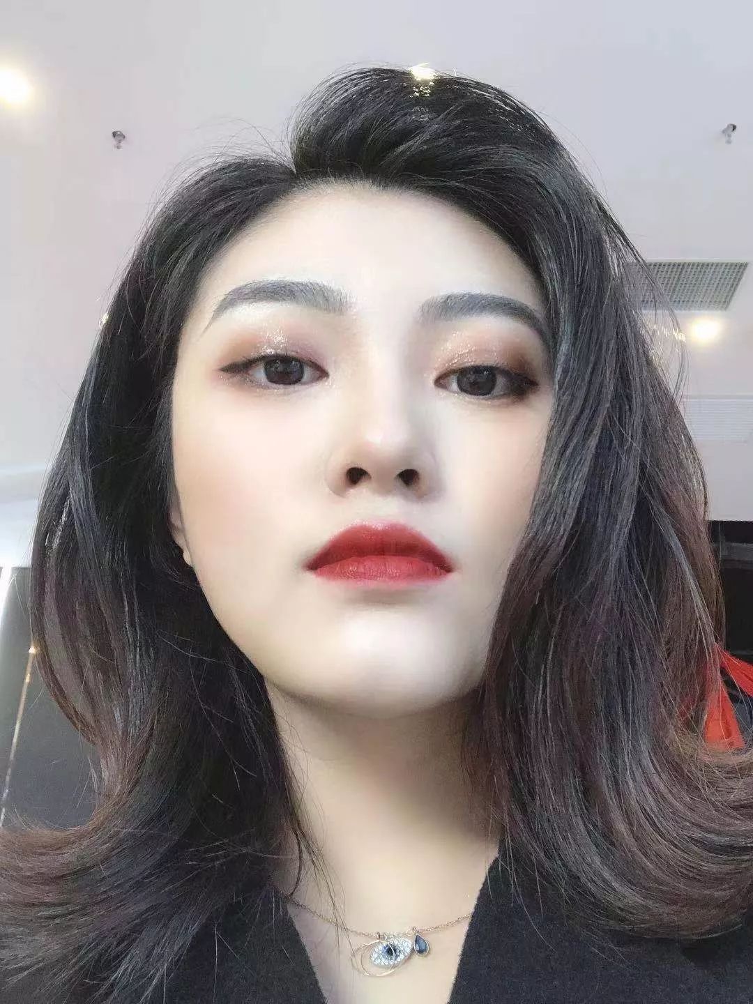 lychee新年新发型水波纹@·丿·d我是细软发质然后终于下定决心烫了