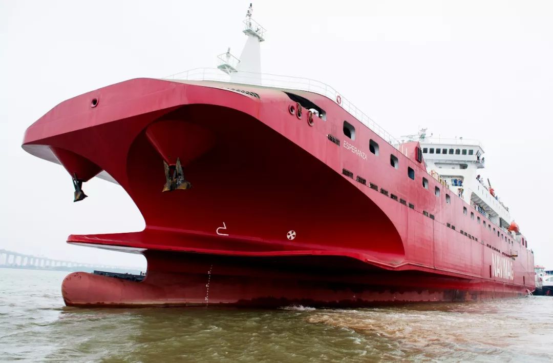 航运快讯迎难而上抓节点强化管理保交船新船重工公司150米客滚船试航