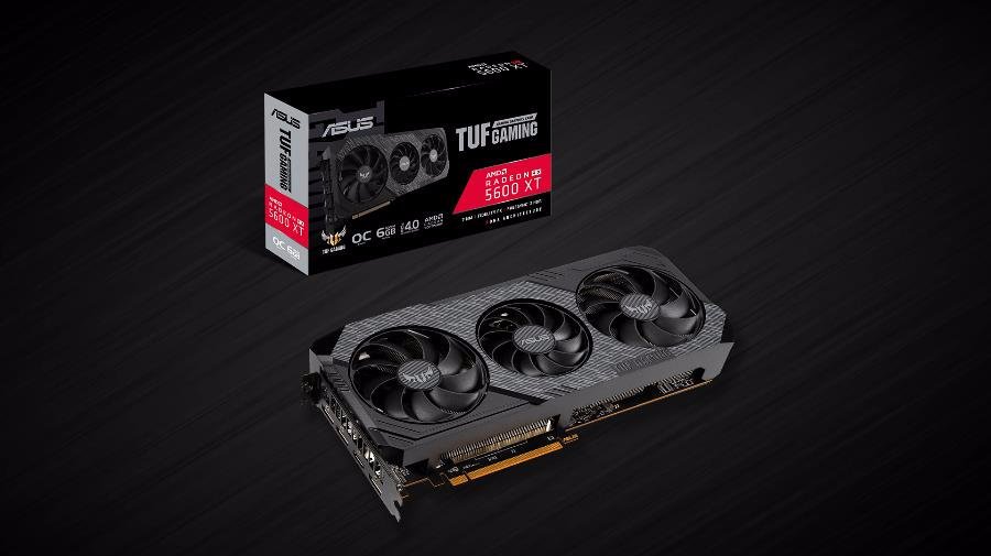 华硕radeonrx5600xt系列显卡上市鼠年新品满血开战