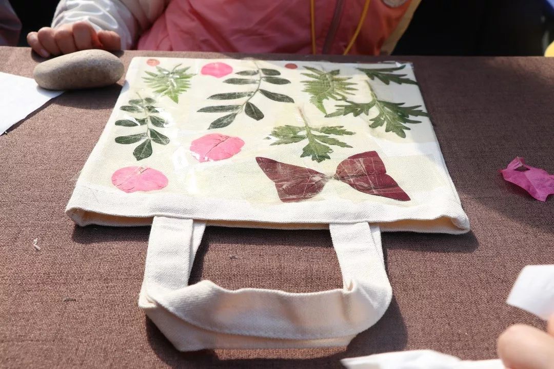 手把手教你做草木拓染帆布包暖心回顾