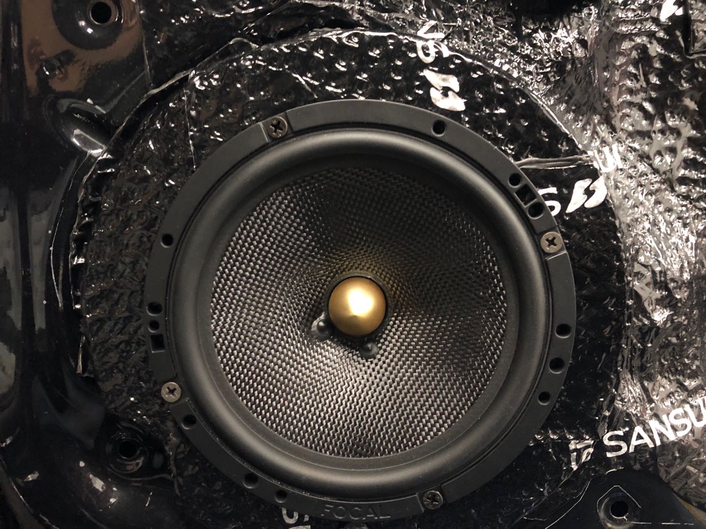 汕头星悦汽车音响大众迈腾升级全车山水隔音降噪音响改装focal法国