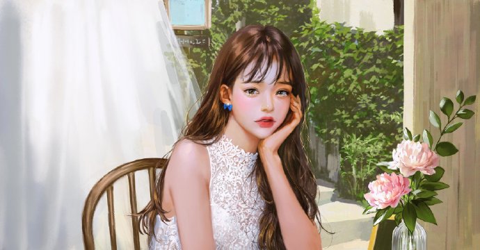 韩国画师jwonhan仙气十足的柔美小姐姐最近沉迷于各种女团