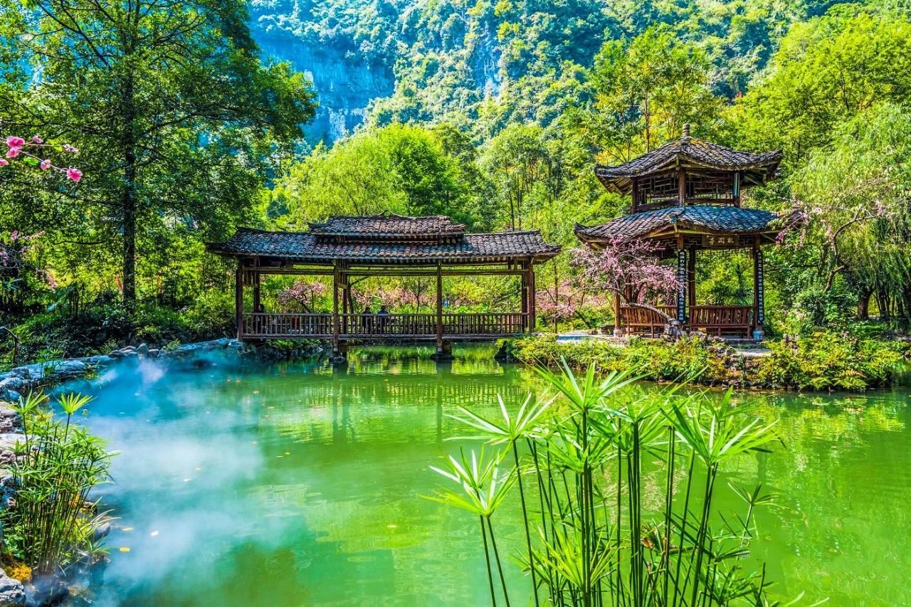 藏在渝鄂湘黔四省交界处的桃花源,30天后,美成仙境!