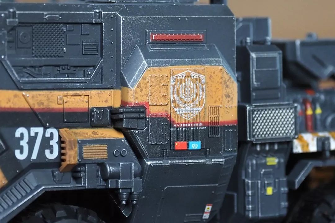 终于到货流浪地球cn373号斗式运载车模型入手