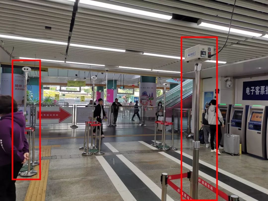 福田站,光明城站,深圳站,深圳东站,深圳西站6个车站,均将在车站出站口