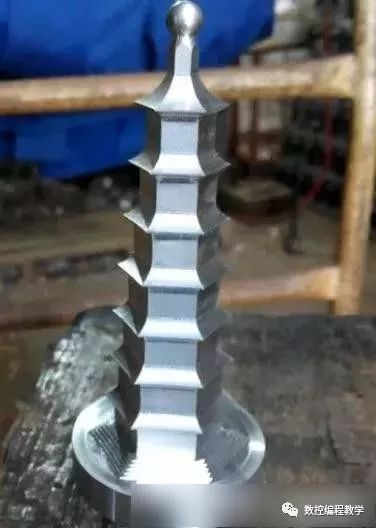 两轴简易数控车床加工六角宝塔看完之后就明白了原理如此简单