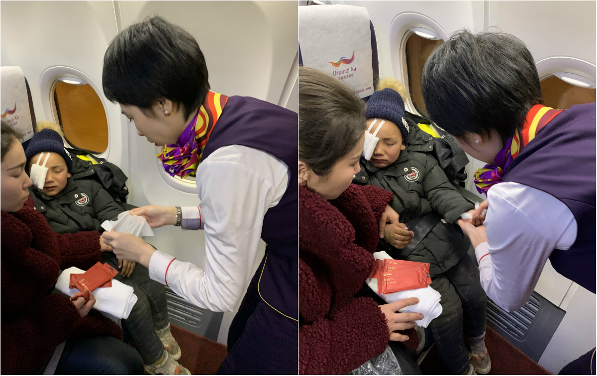 立足客舱乌鲁木齐航空保障特殊旅客春运出行