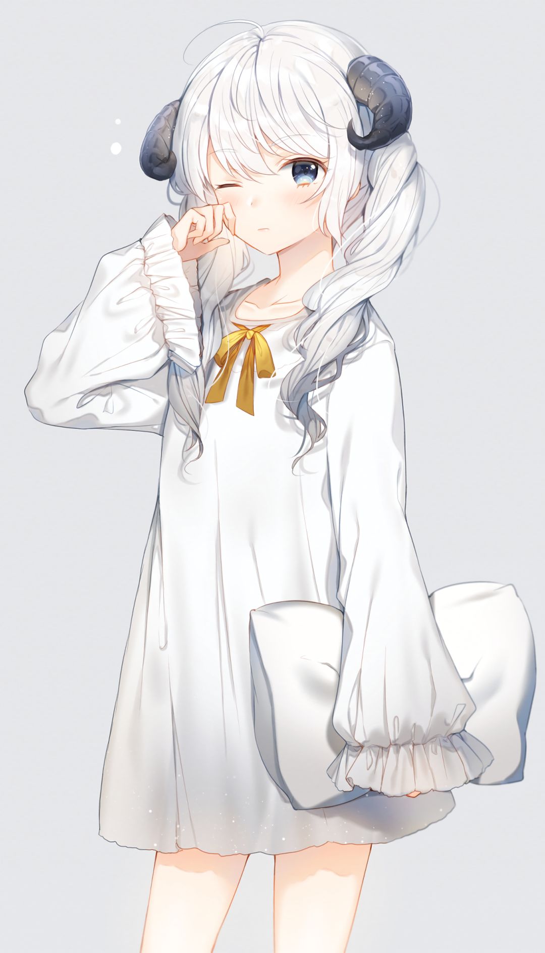 动漫壁纸杂图:我的头发只是长了稍许 你说是吧?