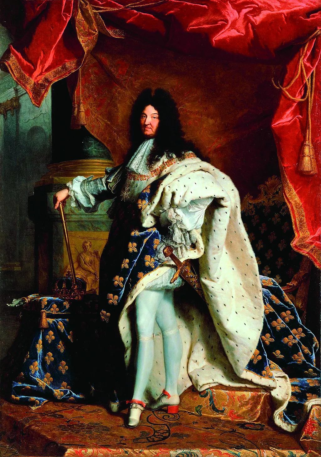 而路易十五的洛可可风格时期,男装仍继续采用下摆宽松的上衣,衣袖带有