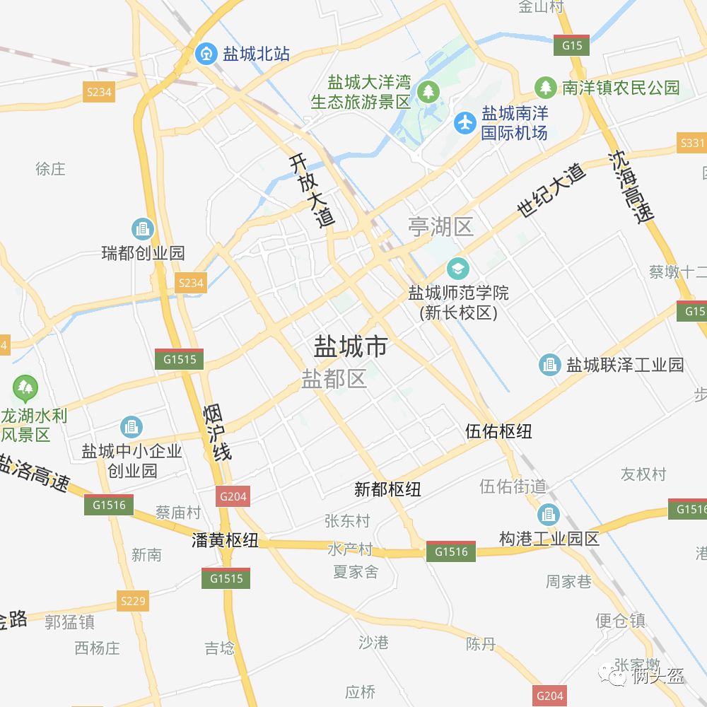 盐城市区禁摩区域图片