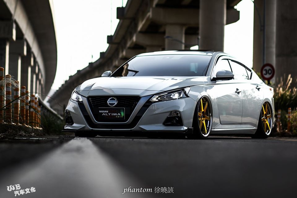 低调美日产altima改装鉴赏