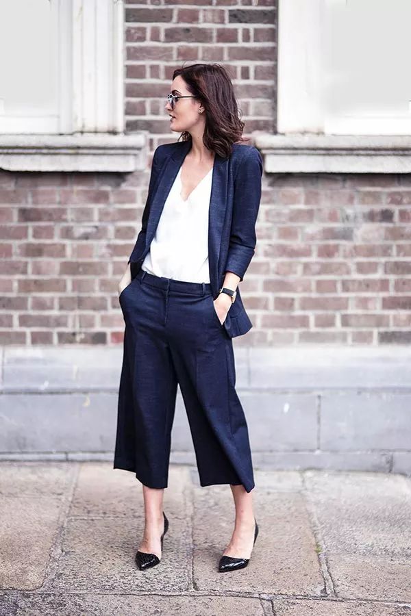 西装裤子怎么搭两种穿法时尚潮流