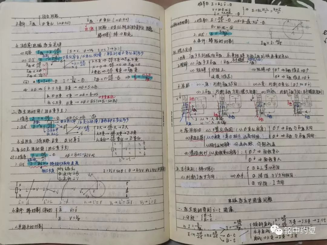 突出易错点5班王婉美特色:条理性强,笔记系统完整,格式清新7班李斯琪