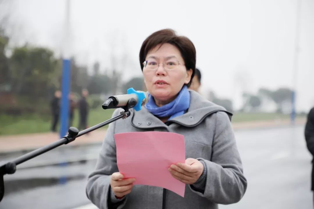 张浔,袁有福,江昌英,熊杜明,徐永平,顾峰,柯剑峰,甘姝等县领导参加