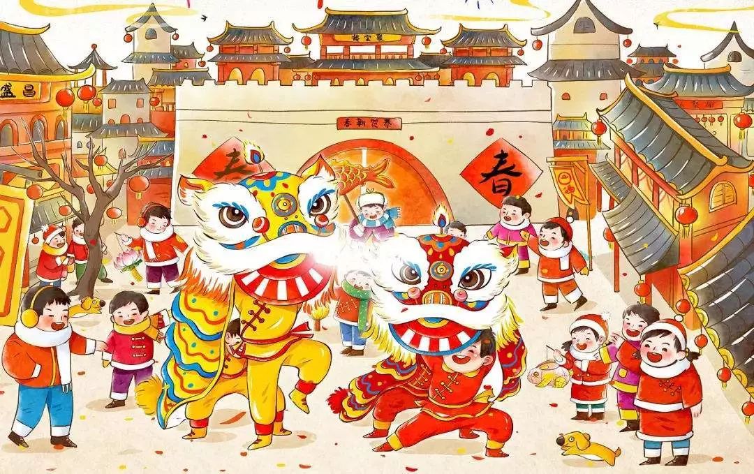 春节之北方过节风俗