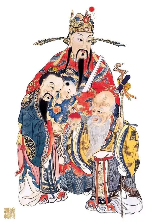 传统祈福门神50张头一次见到这么多神仙