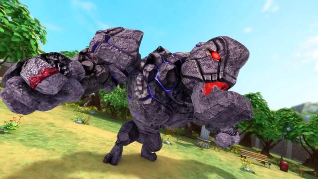 猪猪侠波比说这石巨人真棒这回乔伊大人一定会奖赏我们的