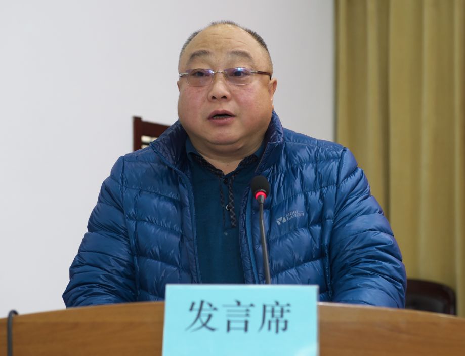 2019年工作 述职食品流通安全监督管理科科长李彦辉进行2019年工作