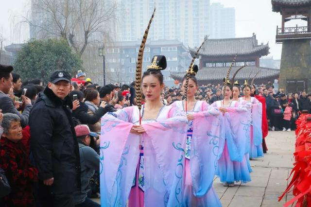 文峰祈福,汉唐乐舞,特色巡游,非遗表演,洛邑古城庙会节目单