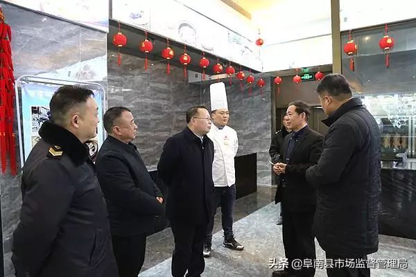 阜南县政府副县长,县经开区管委会主任刘斌在县市场监管局局长陈勇