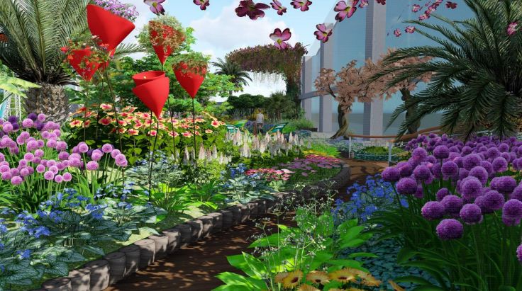 福利| 顺义花港蝶园门票免费抢啦!_蝴蝶