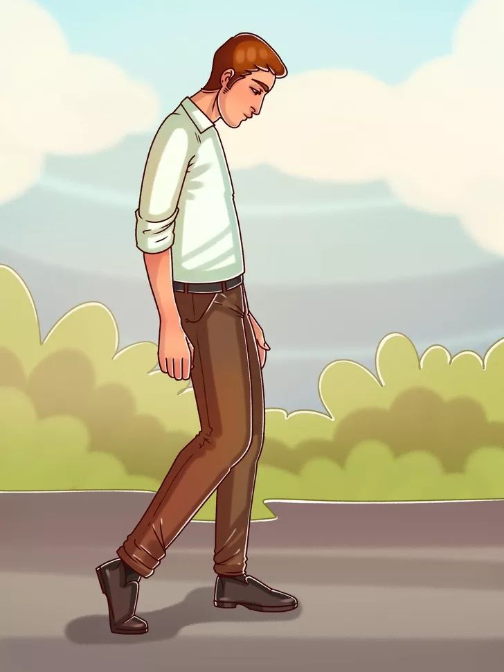 9种走路姿势揭示了你的性格,快来对号入座
