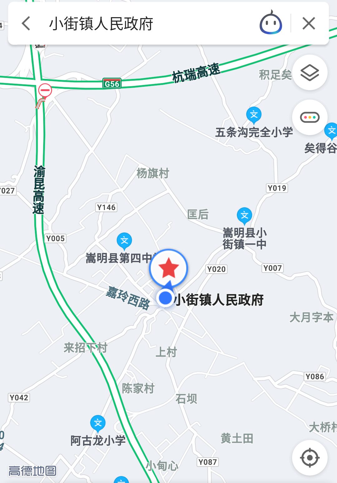 小街基镇地图图片