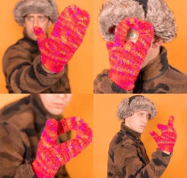 我想对你竖中指我还需要戴手套吗?